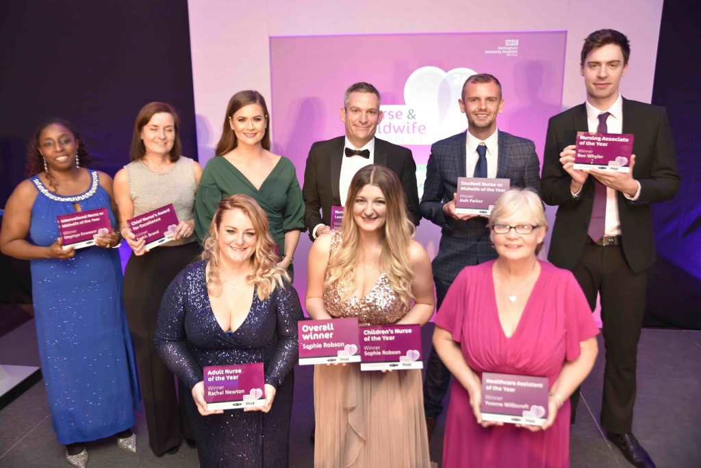 Nurse and Midwife of the year 2019 winners